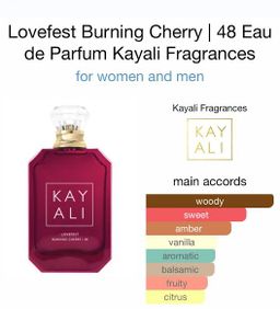 Kayali Lovefest Burning Cherry | 48  - EDP 100ML