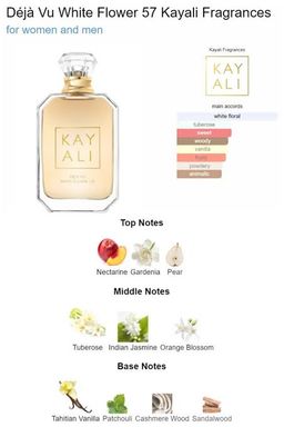 Déjà Vu White Flower 57  -EDP 100ML