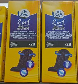 Crf Soft Proteg. Slips 2in1 Tanga Black 28'S