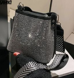 Rhine-stoned handbags 