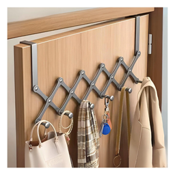 PERCHERO METALICO TIPO ACORDEON PARA PUERAS