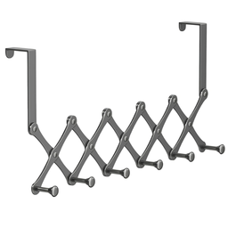 PERCHERO METALICO TIPO ACORDEON PARA PUERAS