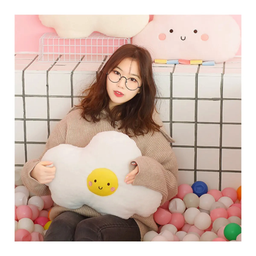 PELUCHE TIPO COJIN NUBE Y SOL