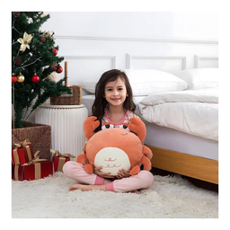 PELUCHE TIPO COJIN CANGREJO