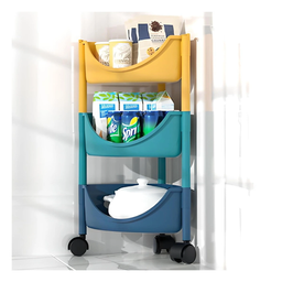 ORGANIZADOR VERTICAL PLAST ESQUINERO 3 BANDEJAS 77 CM