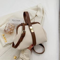 Leathered sling bags.