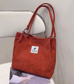 Velvet tote bags