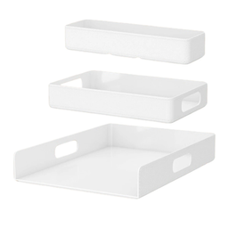 ORGANIZADOR PLASTICO 3 BANDEJAS PARA MESA 32*24*13 CM