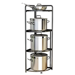 ORGANIZADOR METALICO 4 COMPRATIMIENTOS ESQUINERO 120X51X35
