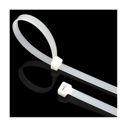 GAZA PLASTICA AMARRA CABLE 4.8 * 300MM BOLSA