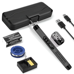 CAUTIN SOLDADOR PORTATIL RECARGABLE CON ACCESORIOS