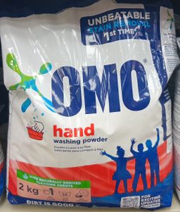 Omo Hand W/Powder M/Active 2kg