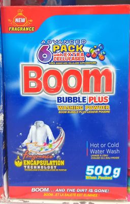 Boom Bubble Plus Hand Wash. Powder 500gr