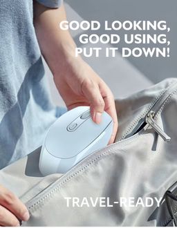 Portable Mini Ultra-thin Rechargeable Wireless Bluetooth Mouse Ergonomic TYPE-C Vertical Rechargeable Wireless Mouse for Laptops