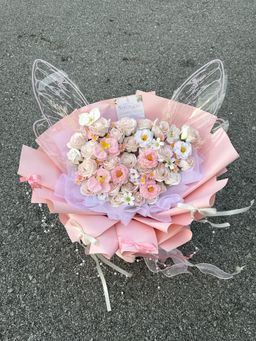 Pink Butterfly Bouquet (Big Size) 