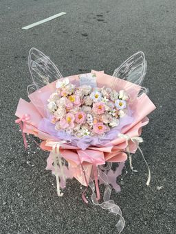 Pink Butterfly Bouquet (Big Size) 