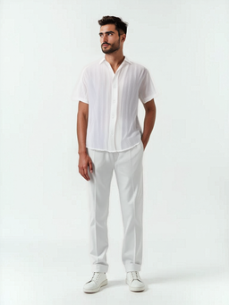 Camisa Clasica con Textura