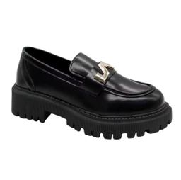 Classic Comfort Slip-On Women Shoes: Elegant and Practical PU Leather Office Shoes