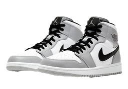 Air Jordan 1 Mid  Light Smoke Grey