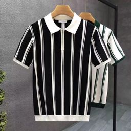 Wholesale of Men's 2024 New Business Polo Shirts Polo T-shirts and Short Sleeves