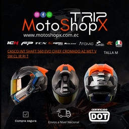 CASCO INT SHAFT 560 EVO CHIEF CROMADO AZ MET V SM CL IR RJ T