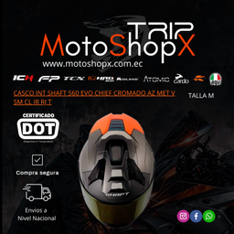 CASCO INT SHAFT 560 EVO CHIEF CROMADO AZ MET V SM CL IR RJ T