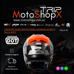 CASCO INT SHAFT 560 EVO CHIEF CROMADO AZ MET V SM CL IR RJ T