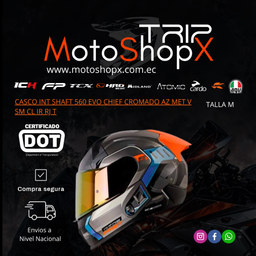 CASCO INT SHAFT 560 EVO CHIEF CROMADO AZ MET V SM CL IR RJ T
