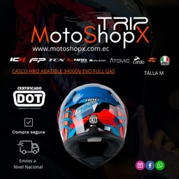 CASCO HRO ABATIBLE 3400DV EVO FULL GAS