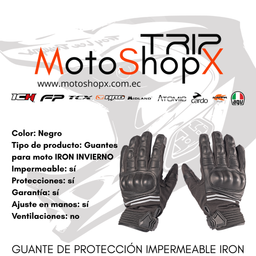 GUANTE DE PROTECCIÓN IMPERMEABLE IRON