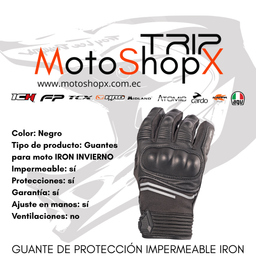 GUANTE DE PROTECCIÓN IMPERMEABLE IRON
