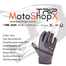 GUANTE DE MOTO TEXTIL REV