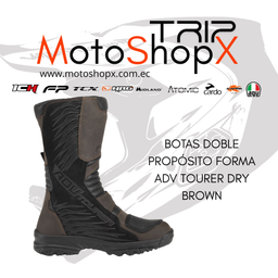 BOTAS FORMA ADV TOURER DRY BROWN