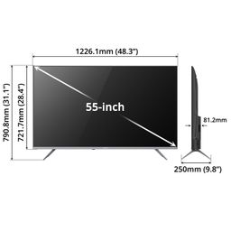 SKYWORTH UHD 4K smart WIFI Google TV 55inch 