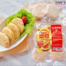 Zoey Baby Salmon Chicken Patties (4pcs) 