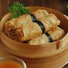 Dimsum Lumpia Kulit Tahu (Goreng/Steam) Isi 8