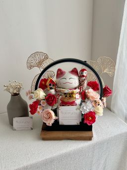 Pink Lucky Cat