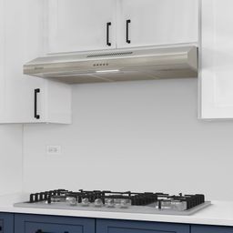 Campana extractora 75cm, empotrable, acero inoxidable, Foset