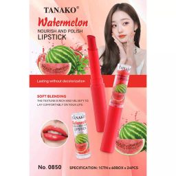 Tanako Moisture & Nourish Color Lipstick - Watermelon (24 pcs per box)