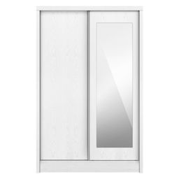 FG 2 DOOR WARDROBE SLIDING WITH MIRROR