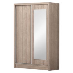 FG 2 DOOR WARDROBE SLIDING WITH MIRROR