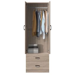 FG 2 DOOR WARDROBE + 2 DRAWER