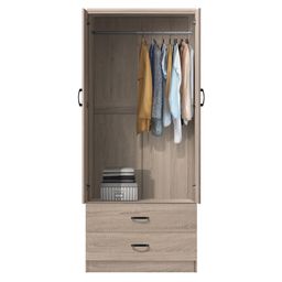 FG 2 DOOR WARDROBE + 2 DRAWER