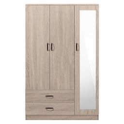 FG 3 DOOR WARDROBE + MIRROR