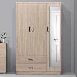 FG 3 DOOR WARDROBE + MIRROR