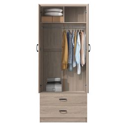 FG 2 DOOR WARDROBE + 2 DRAWER