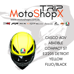 CASCO AGV ABATIBLE COMPACT ST E2205 DETROIT YELLOWW/BLACK