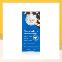 NO ADDED SUGAR EXTRA DARK HAZELNUT BAR 100G 