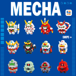 MECHA Gundam Mini blocks