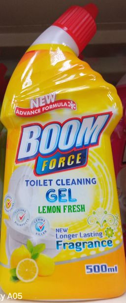 Boom Force Toilet Clean. Gel Lemon 500ml